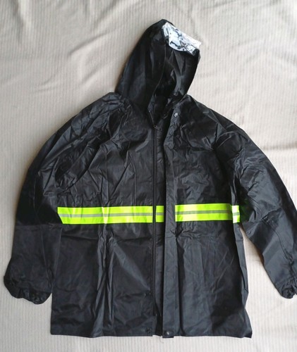 Viz black hooded pvc - viz,