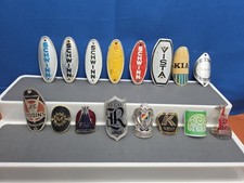 16 Piece bicycle head badge