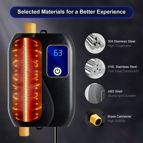 Electric water heater instant - electric,