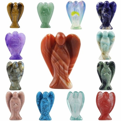 Crystal angels figurines mini - crystal, figurines,