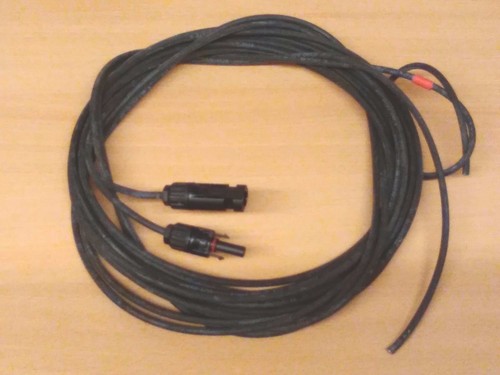 Solar panel wiring kit - panel,