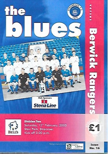 Stranraer berwick - v,
