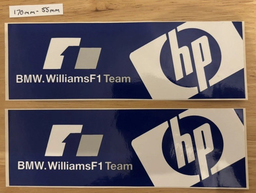 Williams team stickers - f1,