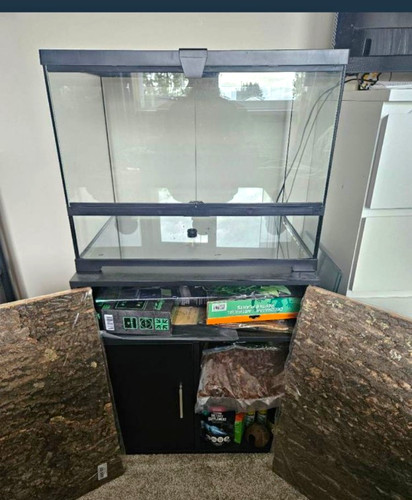 Vivarium paludarium tank - /,
