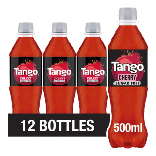 Tango cherry soft drink 500ml - tango, drink,