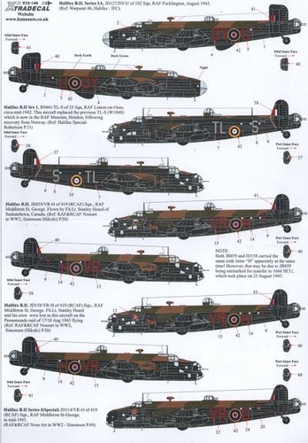 Xtradecal x72146 handley page - x72146, handley-page