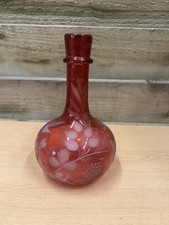 Antique Wins Decanter Ruby Red