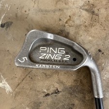 PING ZING 2 5 Iron Black Dot RH Karsten 201 Shaft USA Golf Club Vintage