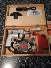 1950 Vintage Wolf Portable Drill In Original Box Used