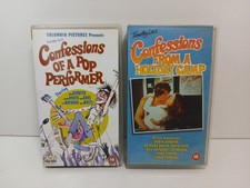 Confessions From a Holiday Camp VHS A Pop Performer Video Cassette Tapes