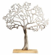 Silver Metal Tree Decorative