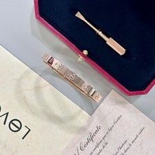 Cartier Love Bracelet in Rose