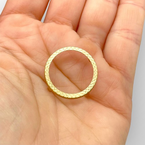 Gold mens ring - gold, mount