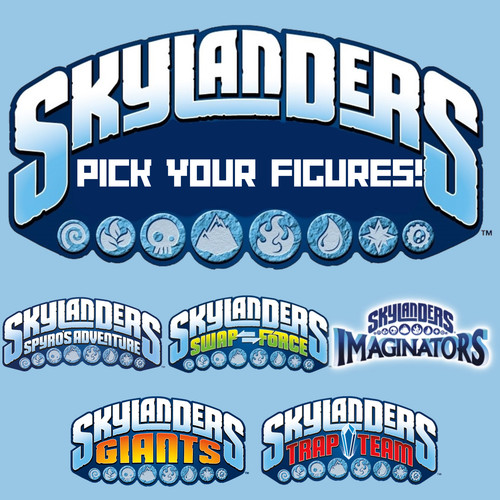Skylanders figures pick your - skylanders,