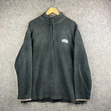 Weird Fish Jumper Mens XL Macaroni Knit 1/4 Zip Pullover Sweatshirt