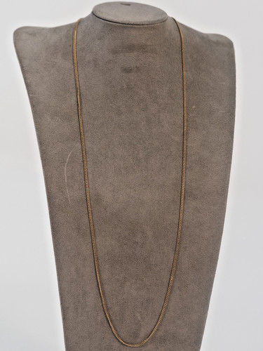 9ct yellow gold fine chain - 9ct,