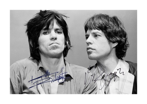 Mick jagger signed - mick,