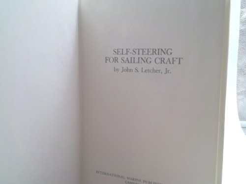 Self steering for - self-steering, sailing