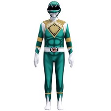 Kids Boys Girls Cosplay Power Ranger Costume Jumpsuit Fancy Dress Outfit UK