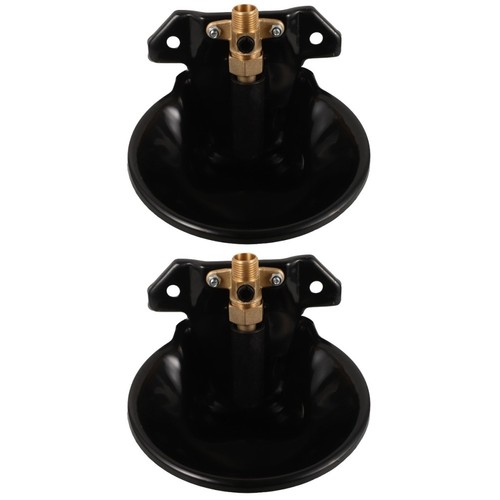 Black steel automatic cow - black,
