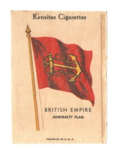 Kensitas silk cigarette card - kensitas,