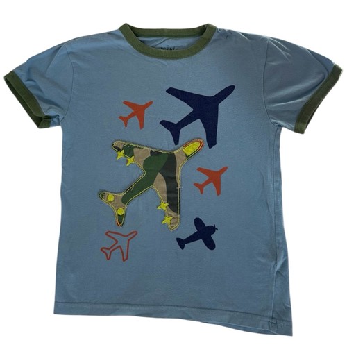 Mini boden boys blue aeroplane - boden,