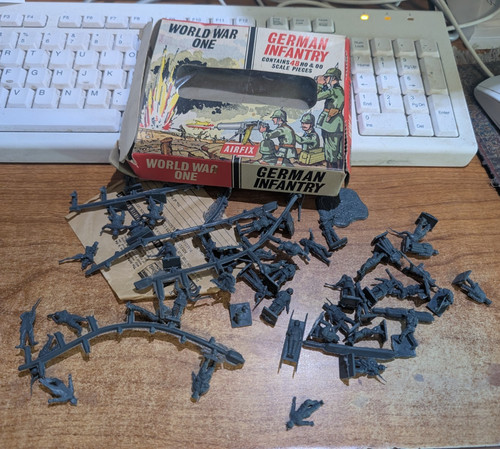 1960s airfix scale wwi - ho,