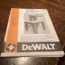 Dewalt radial arm saw - dewalt,