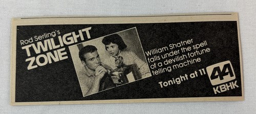 1981 kbhk twilight zone - 1981,