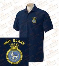 HMS Blake Embroidered Polo