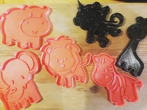 Animal character cookie - animal,