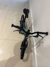 Islabike Cnoc 14L Unisex Kids 14" Hybrid Bike V. Light Alloy 8" Teal VGC Age 4-6