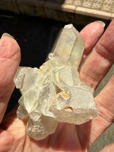 Lithium quartz crystal points - lithium,