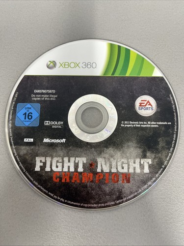 Xbox 360 fight night - 360, champion