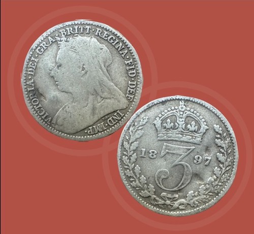 1897 queen victoria silver - 1897,