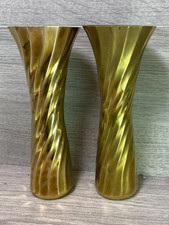 Vintage solid  Brass Swirl