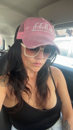 Pink distressed y2k von dutch - pink,