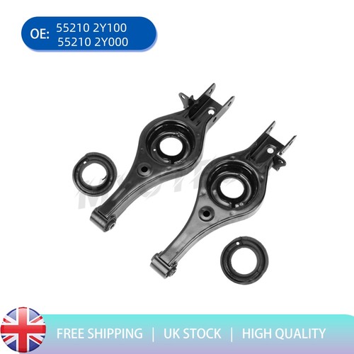Rear trailing suspension - rear,