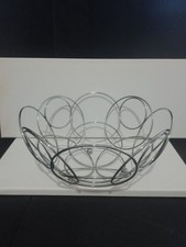 Chrome Fruit Bowl 27 Cm By 13