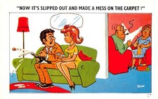 SAPPHIRE COMIC POSTCARD NO 57