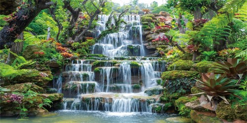 48x24 inches waterfall - inches,
