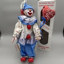Lovable Louie Porcelain Clown