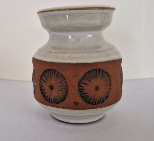 Vintage studio pottery vase - studio,