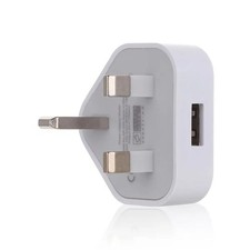 Home 3 Pin 5V 1A Wall Charger
