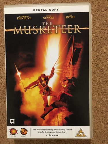 The musketeer vhs ex rental - ,,