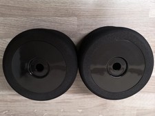 4pcs 1/8 Sponge Tires Flat Run Wheel Rim 17mm Hex 119 x 43mm Un-Glued UK Stock