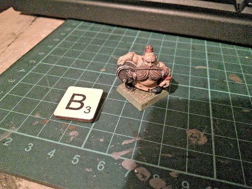 Dwarf flame cannon loader - dwarf,
