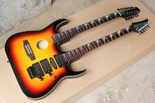 Double Neck Tobacco Sunburst