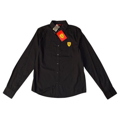 Ferrari shirt mens black - mens,