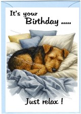 Welsh Terrier Dog Birthday